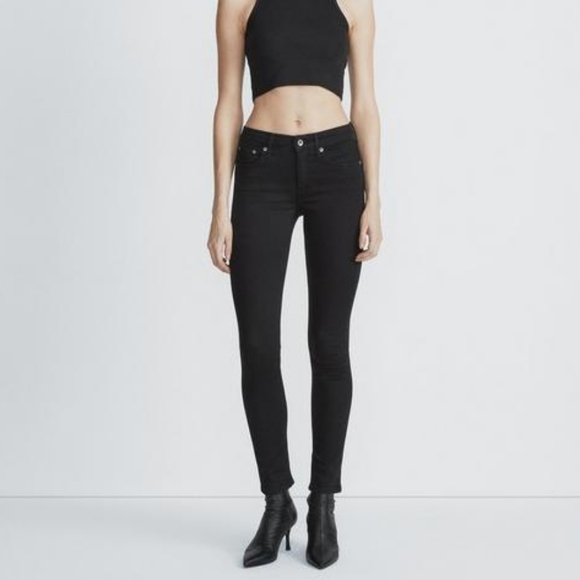 Rag‎ & Bone Skinny High Waist Jeans Size 28 - Picture 1 of 6
